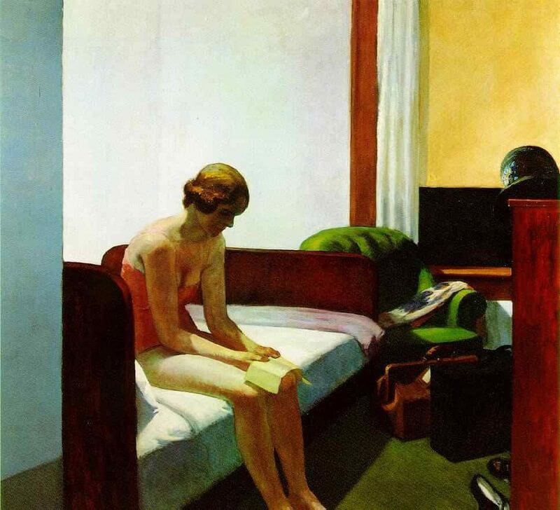 Hotel Room, 1931 by Edward Hopper