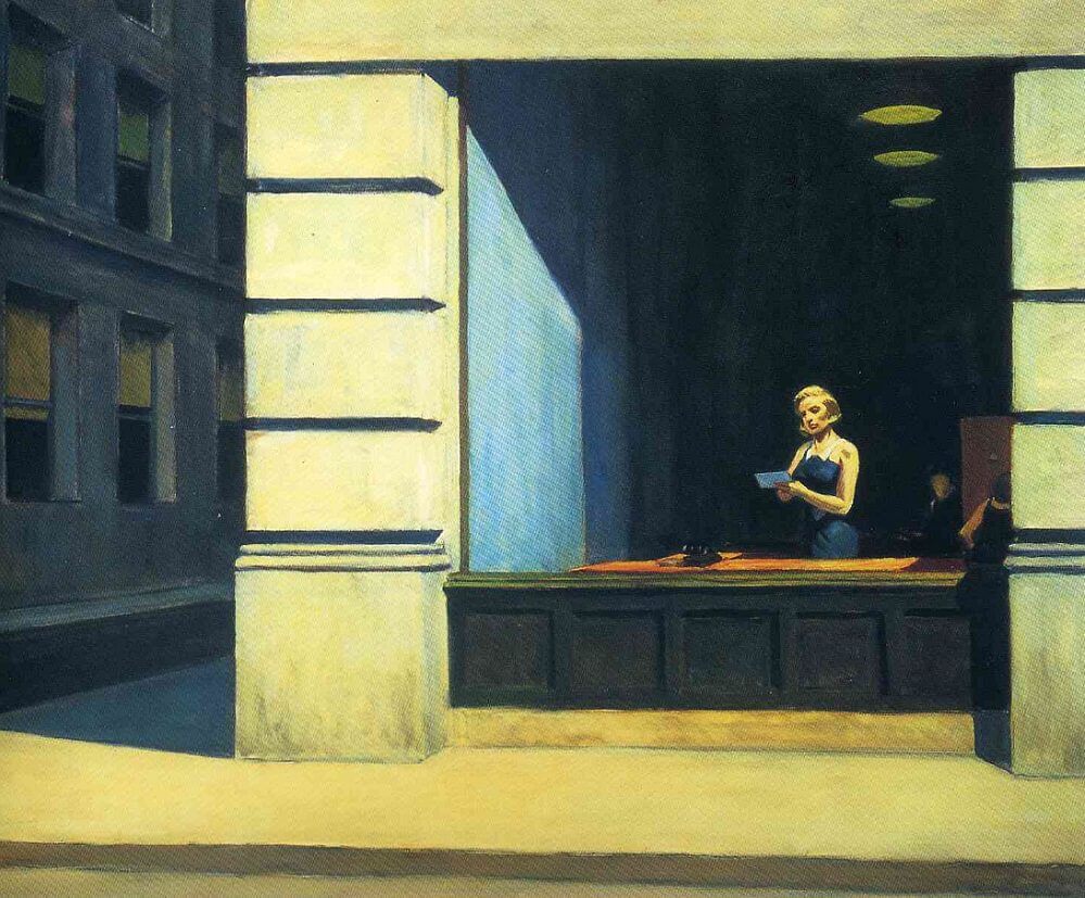 New York Office, 1962 by Edward Hopper