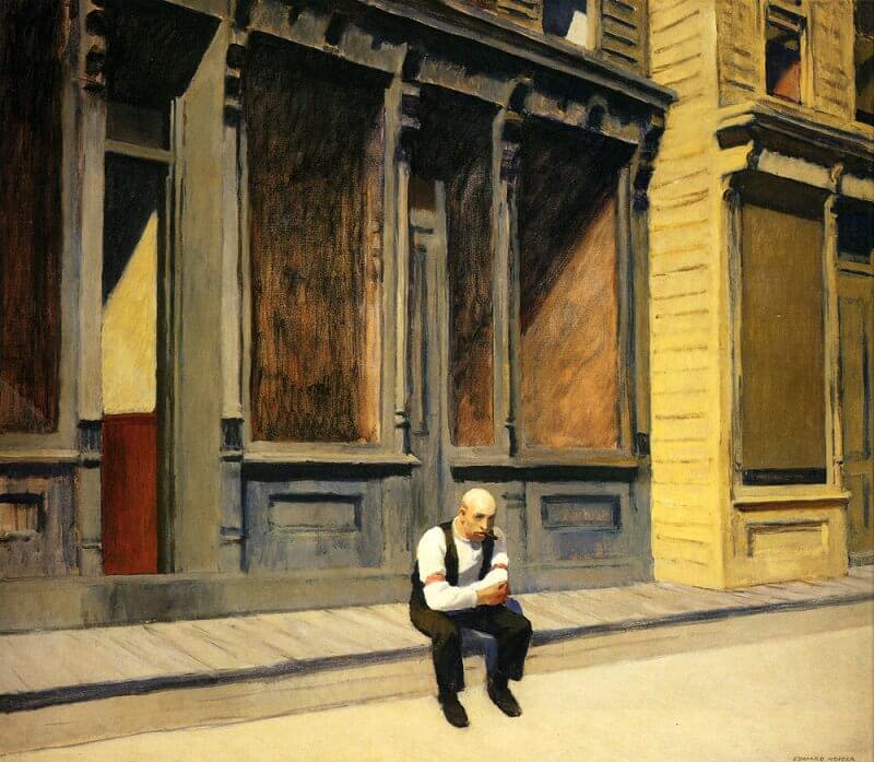 Sunday, 1926 by Edward Hopper