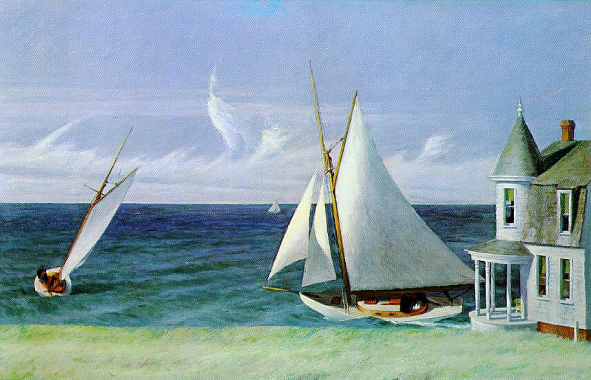 The Lee Shore, 1941 by Edward Hopper
