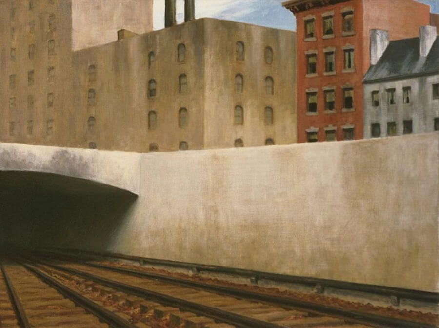 Approaching a City, 1946 by Edward Hopper