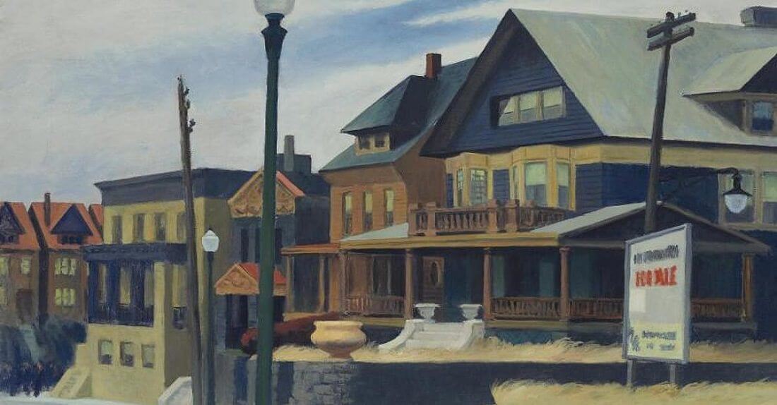 East Wind Over Weehawken, 1934 by Edward Hopper