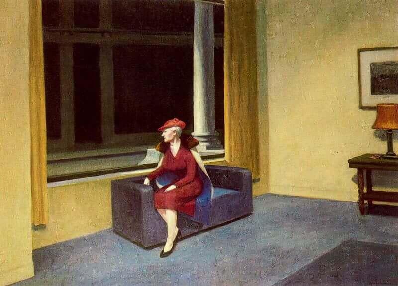 Hotel Window, 1955 by Edward Hopper