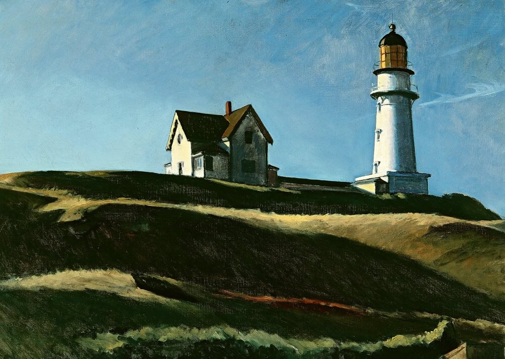 Lighthouse Hill 1927 By Edward Hopper