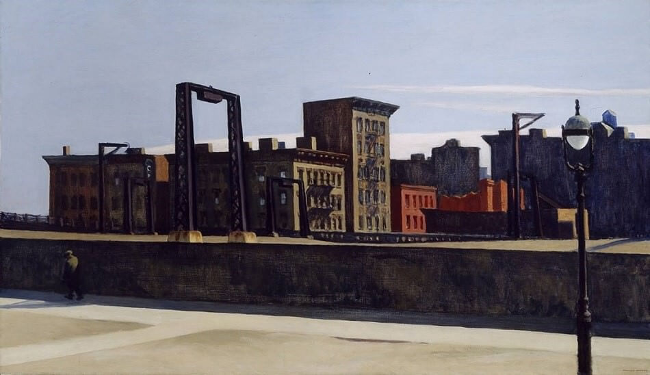 Manhattan Bridge Loop, 1928 by Edward Hopper