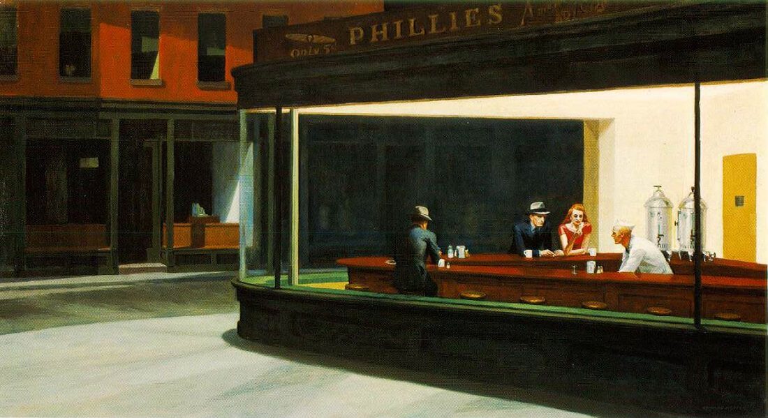 Nighthawks, 1942 by Edward Hopper