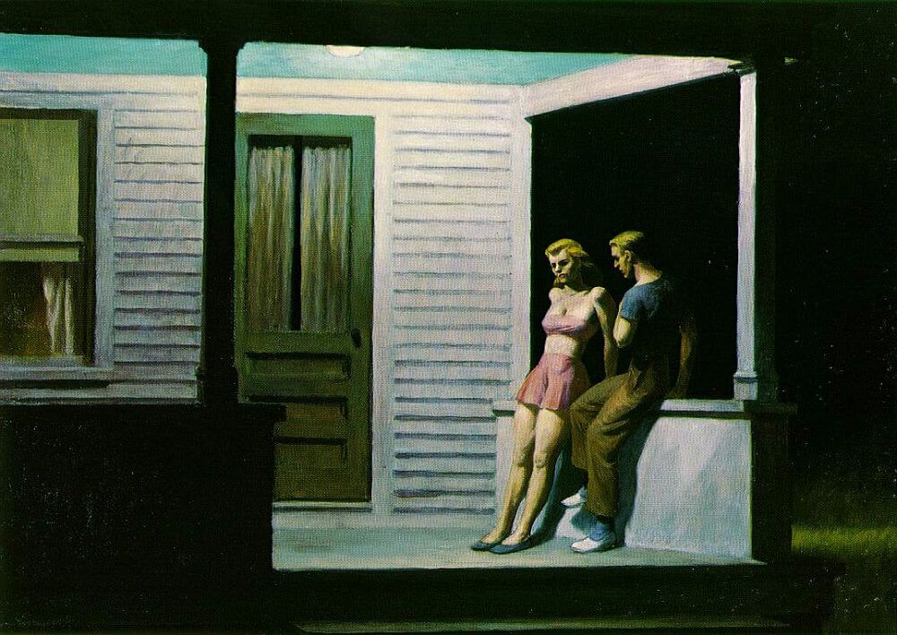 Office at Night, 1940 by Edward Hopper