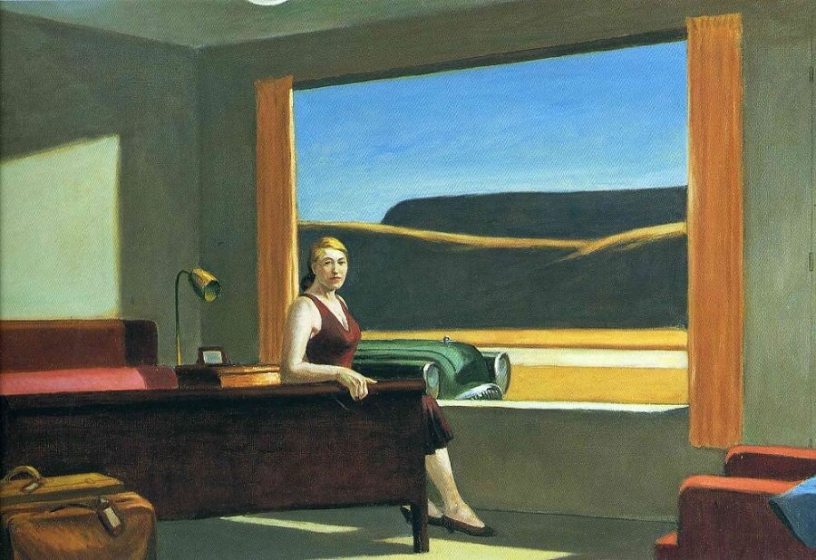 Western Motel, 1957 by Edward Hopper