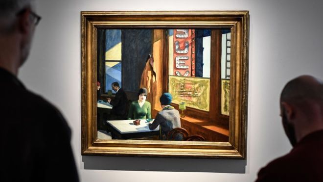 Photo of Chop Suey by Edward Hopper