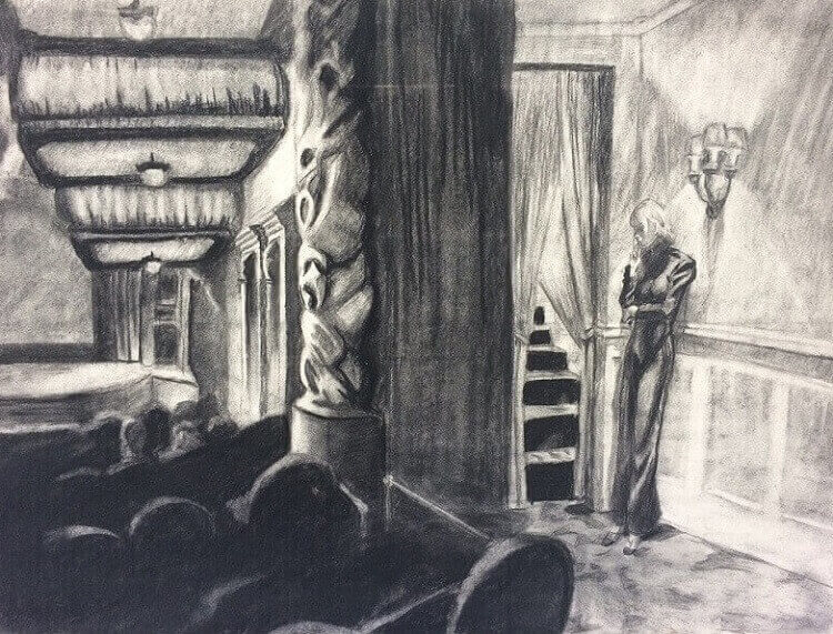 Study of New York Movie by Edward Hopper