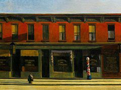 Early Sunday Morning by Edward Hopper