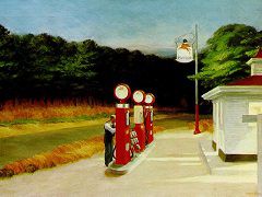 Gas by Edward Hopper