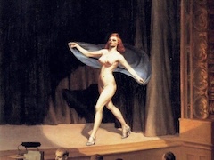 Girlie Show by Edward Hopper