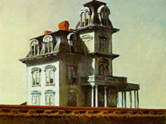 House by the Railroad by Edward Hopper