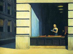 New York Office by Edward Hopper