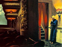 New York Movie by Edward Hopper