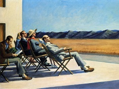 People in the Sun by Edward Hopper