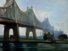 Queensborough Bridge by Edward Hopper