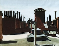 Roofs of Washington Square by Edward Hopper