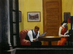 Room in New York by Edward Hopper