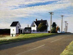 Route 6, Eastham, by Edward Hopper